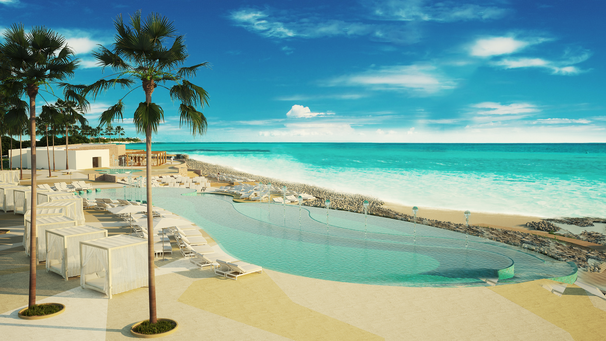 A rendering of The Royal Suites Yucatan Hotel in Riviera Maya.