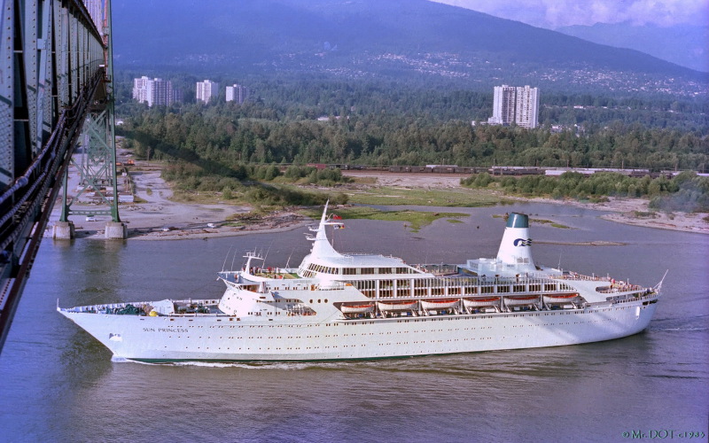 Princess Cruises the Sun Princess.