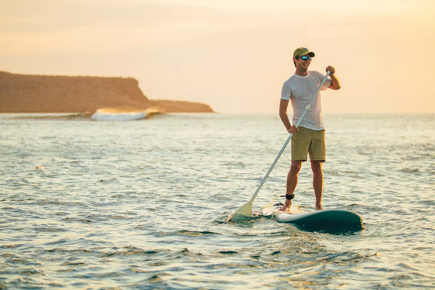 Guests can try SUP (Stand Up Paddleboard) on Lindblad Expeditions-National Geographic's 3- and 4-day sailings in the Sea of Cortez.