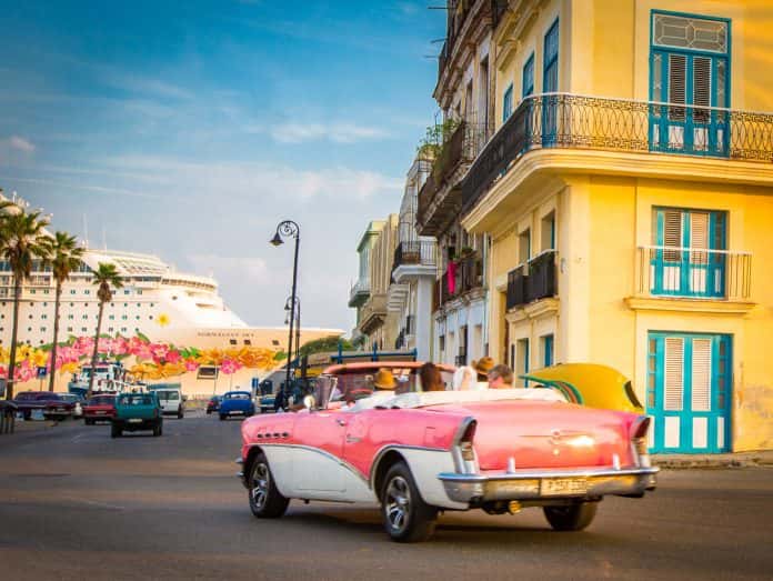 Norwegian Cruise Line is offering a limited-time promotion of $50 in onboard spend for new bookings on the line’s 4-day round-trip cruises to Cuba Norwegian Cruise Line is offering a limited-time promotion of $50 in onboard spend for new bookings on the line’s 4-day round-trip cruises to Cuba