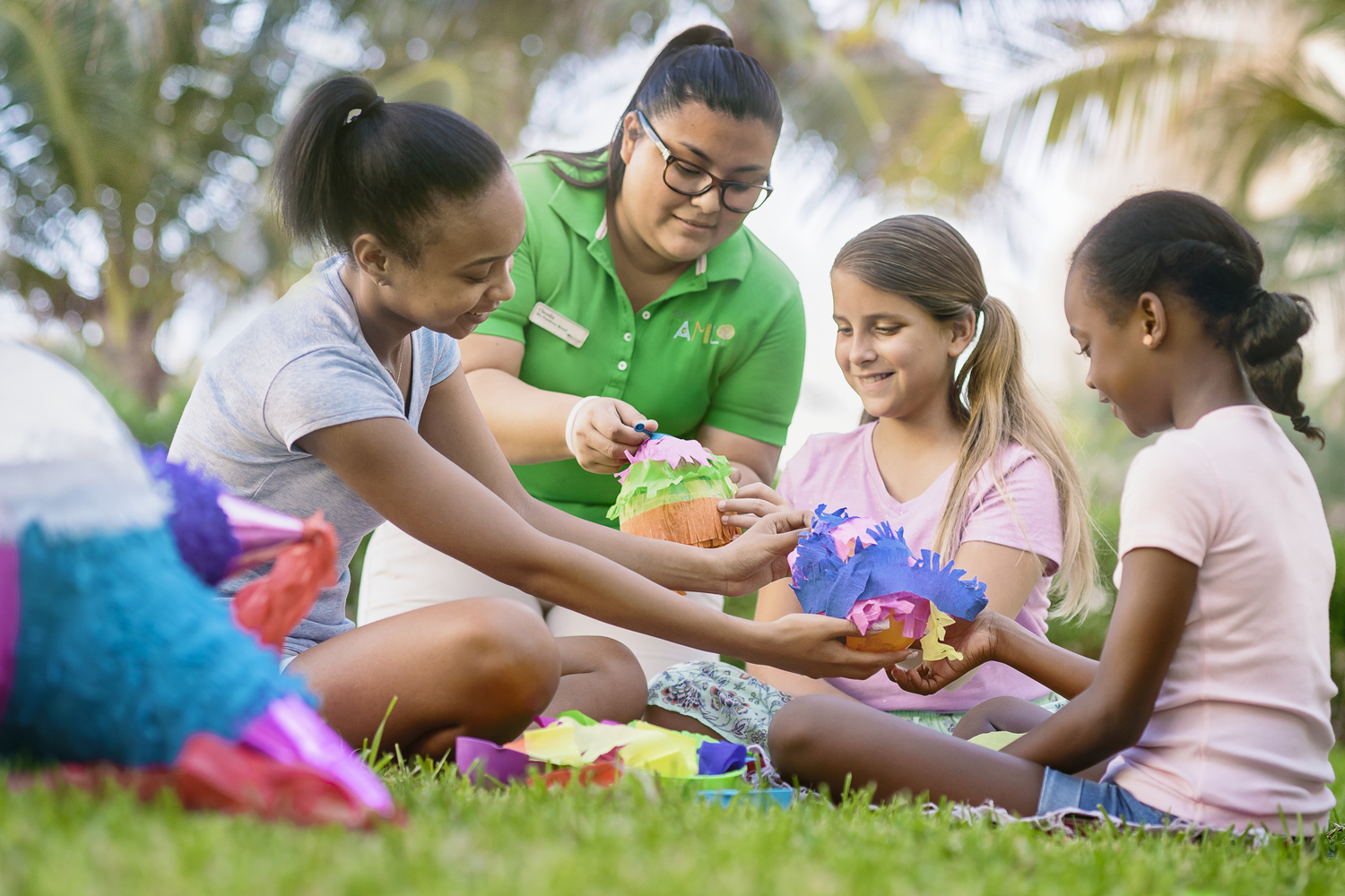 Piñata-making at Westin Los Cabos Resort Villas & Spa.