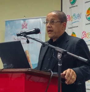 William "Billy" Griffith, CEO of Barbados Tourism Marking, Inc. (Photo credit: Ed Wetschler)