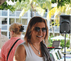 Vicky Garcia at Cruise Planners' Luxury Forum. (Photo courtesy of Cruise Planners.)