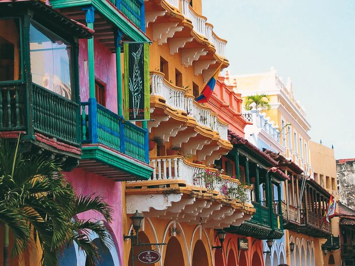 Cartagena The vibrant and colorful city of Cartagena is one of three cities that agents will visit on this Colombia FAM trip.
