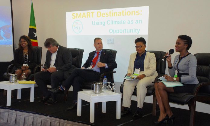 CTO Climate Smart Panel Speakers at the Caribbean Tourism Organization's Climate-Smart Sustainable Tourism Forum spoke on a variety of issues from climate change to resilience post-natural disasters.