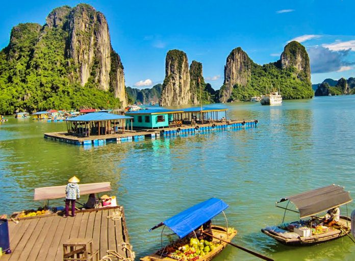Halong Bay Halong Bay is one of several areas that agents will visit on this FAM trip through Vietnam and Cambodia.