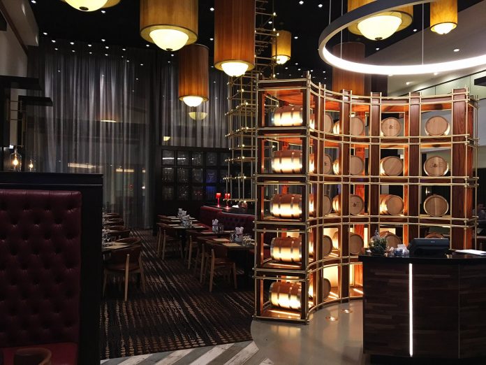 Westin Vegas Restaurant and lobby bar, Jake & Eli, has replaced the casino floor inside The Westin Las Vegas Hotel & Spa.