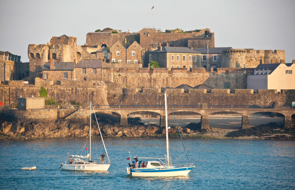 Views of Castle Cornet. (Photo courtesy of VisitGuernsey.)