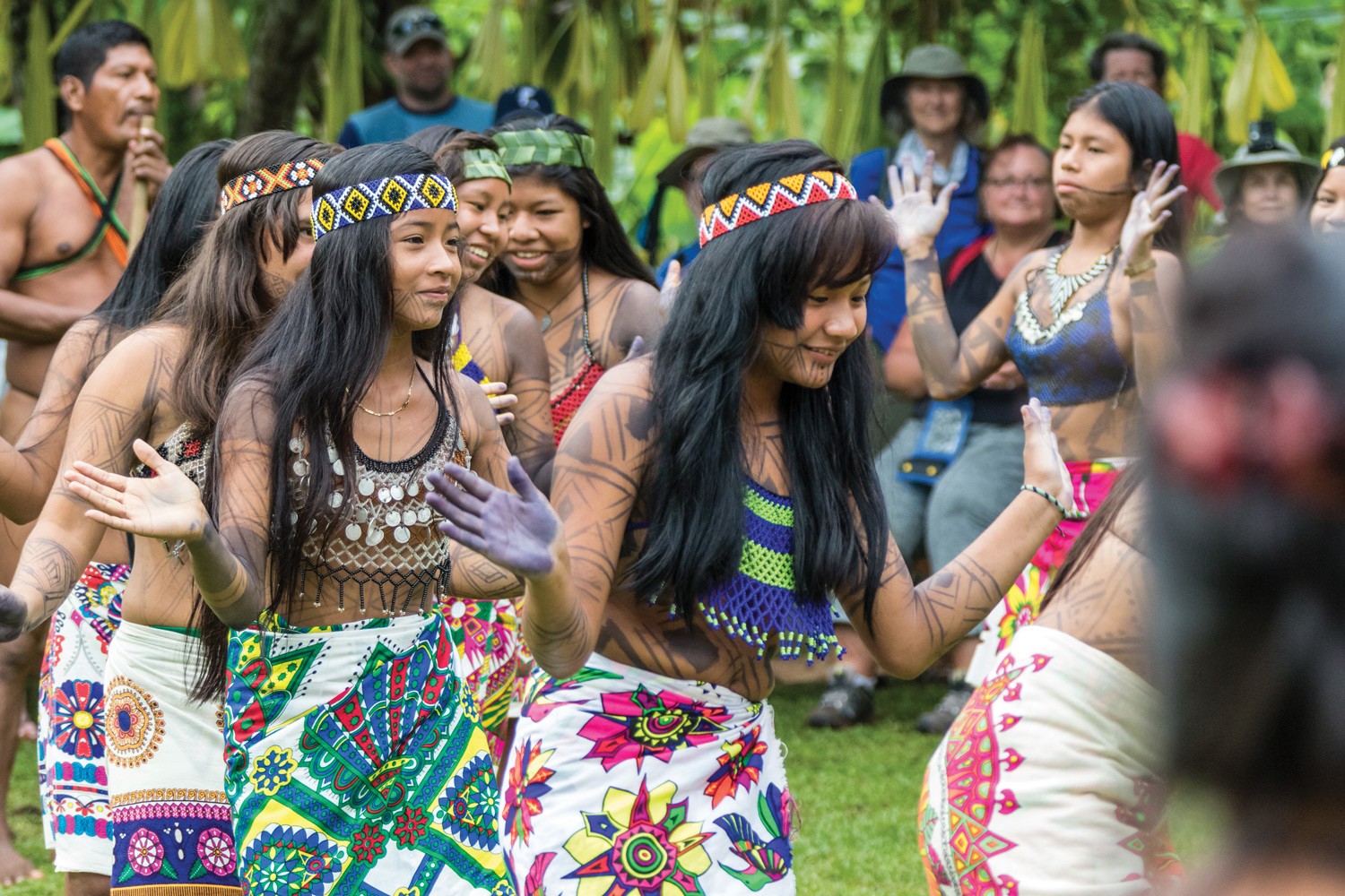 UnCruise’s Panama Canal voyage affords the opportunity for travelers to visit with the Embera tribe.